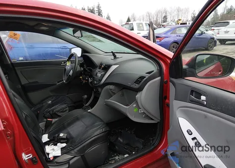 2017 Hyundai Accent Se z USA, uszkodzony, nr VIN KMHCT4AE2HU338327